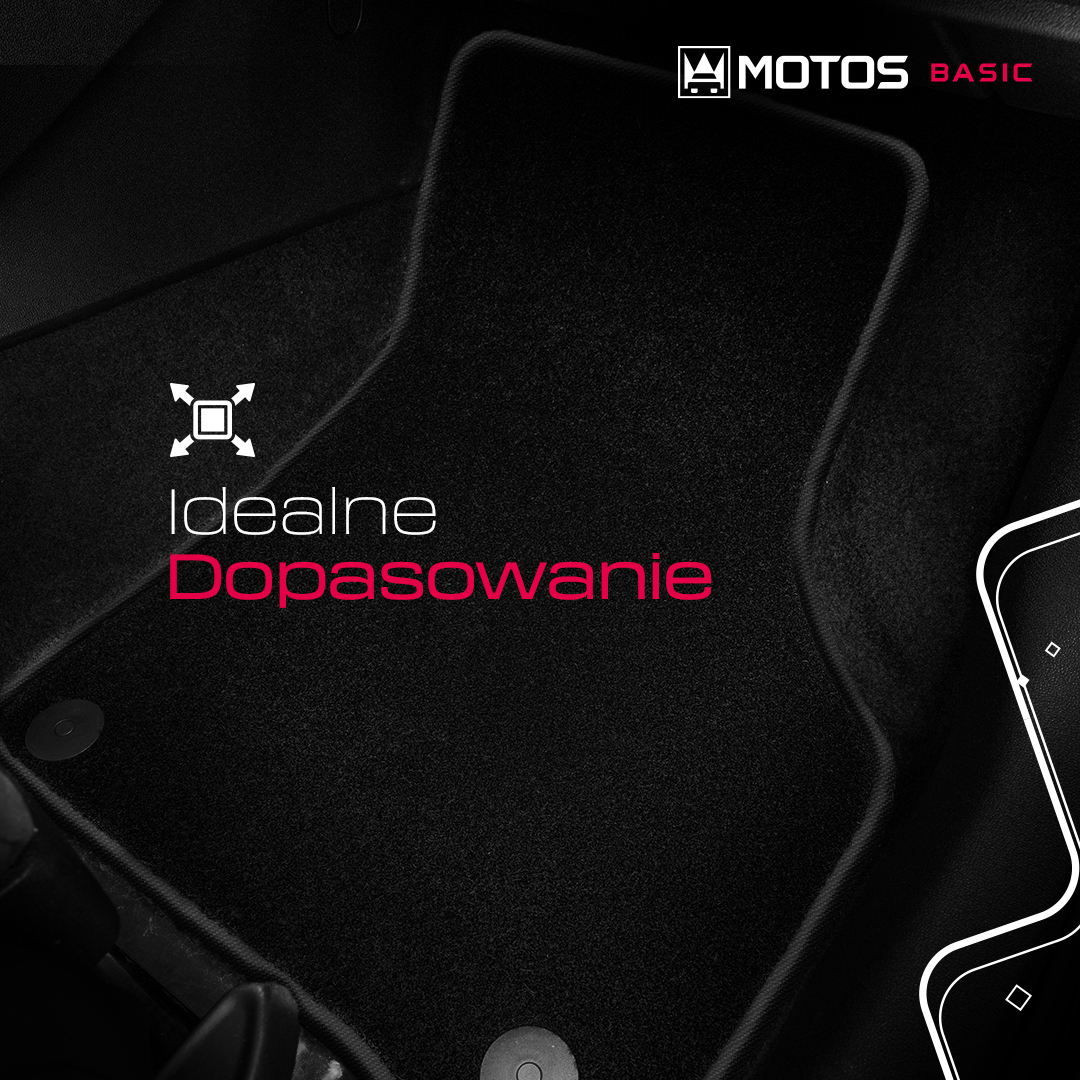 Dywaniki welurowe - idealne dopasowanie