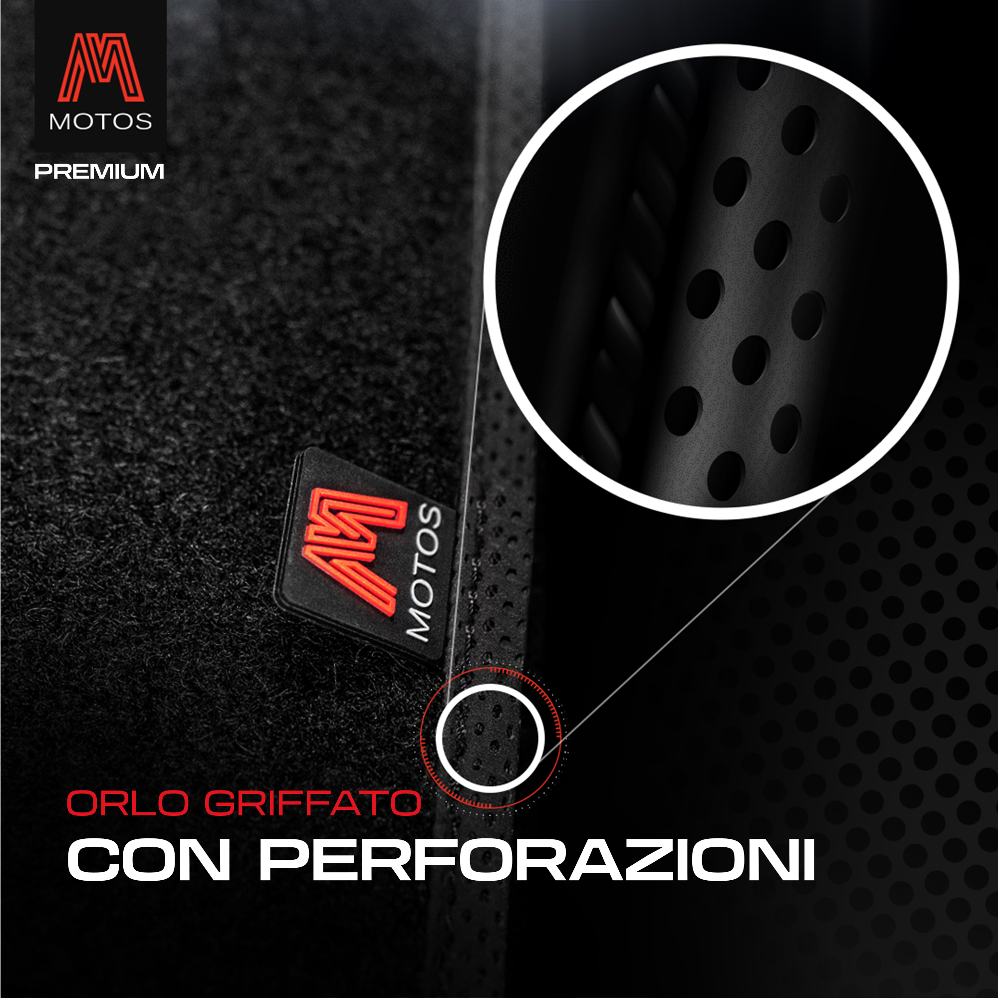 Set Di 2 Tappetini Anteriori In Velluto Per Mini Cooper III / Mini One III (dal 2014) – Su Misura, Rinforzati, Impermeabili, 2100 G/m²