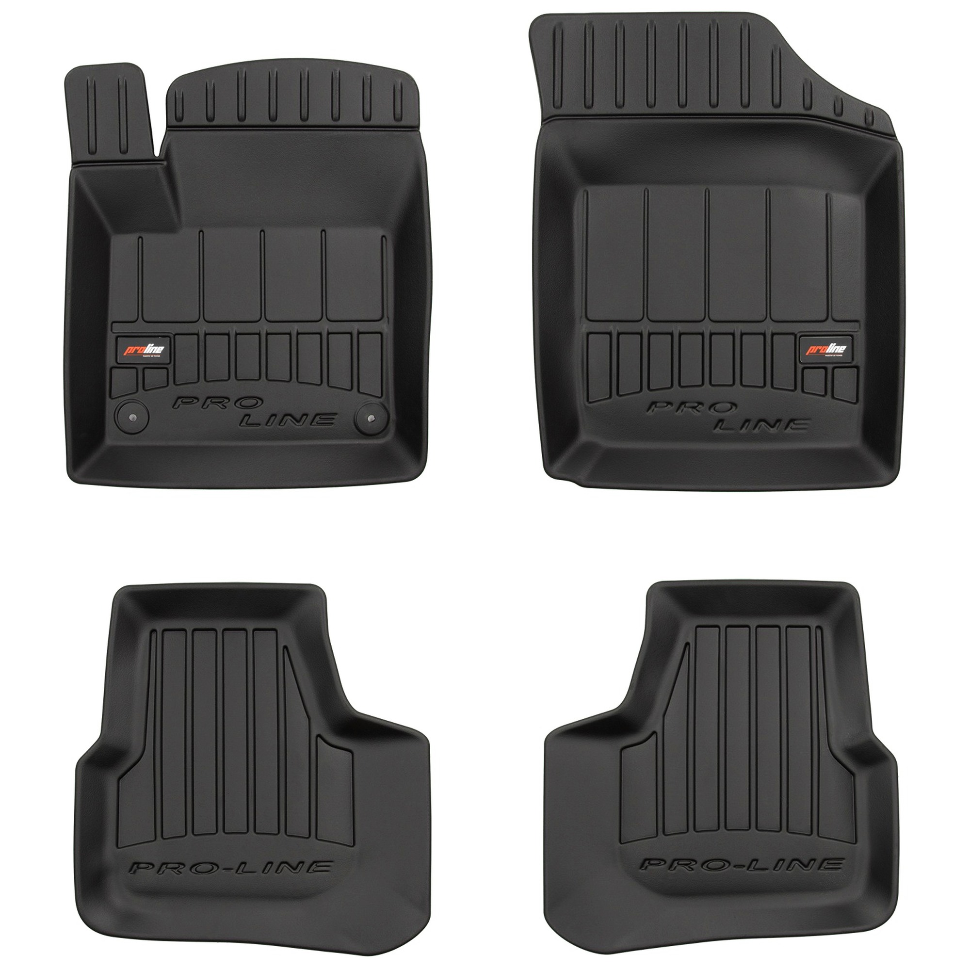 Tappetini In Gomma FROGUM 0399 Per VW Up!, Skoda Citigo E SEAT Mii - Set Completo Anteriore E Posteriore
