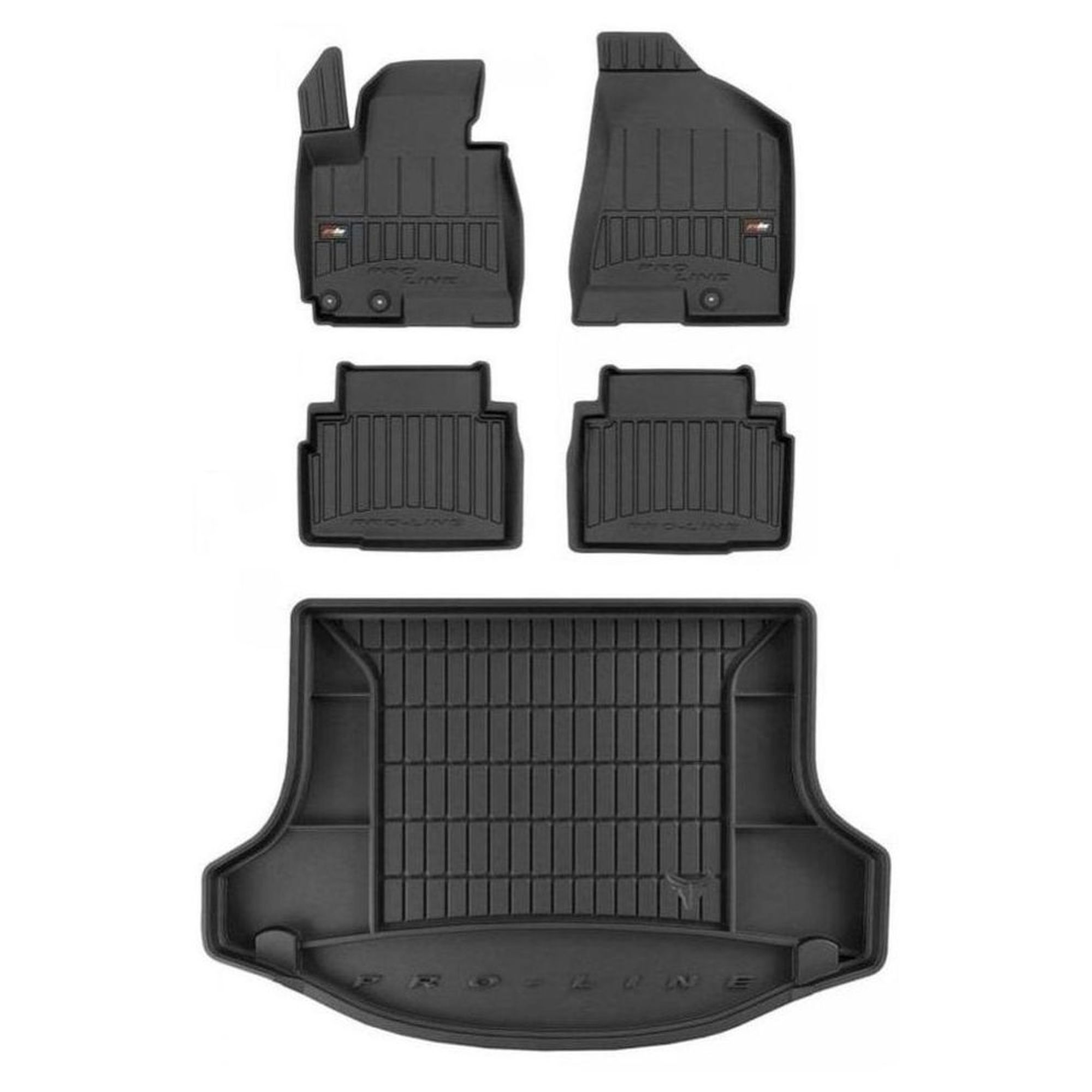 FROGUM ProLine Tappetini Auto 3D Per Kia Sportage III (2010-2015) – TPE Con Bordi Alti