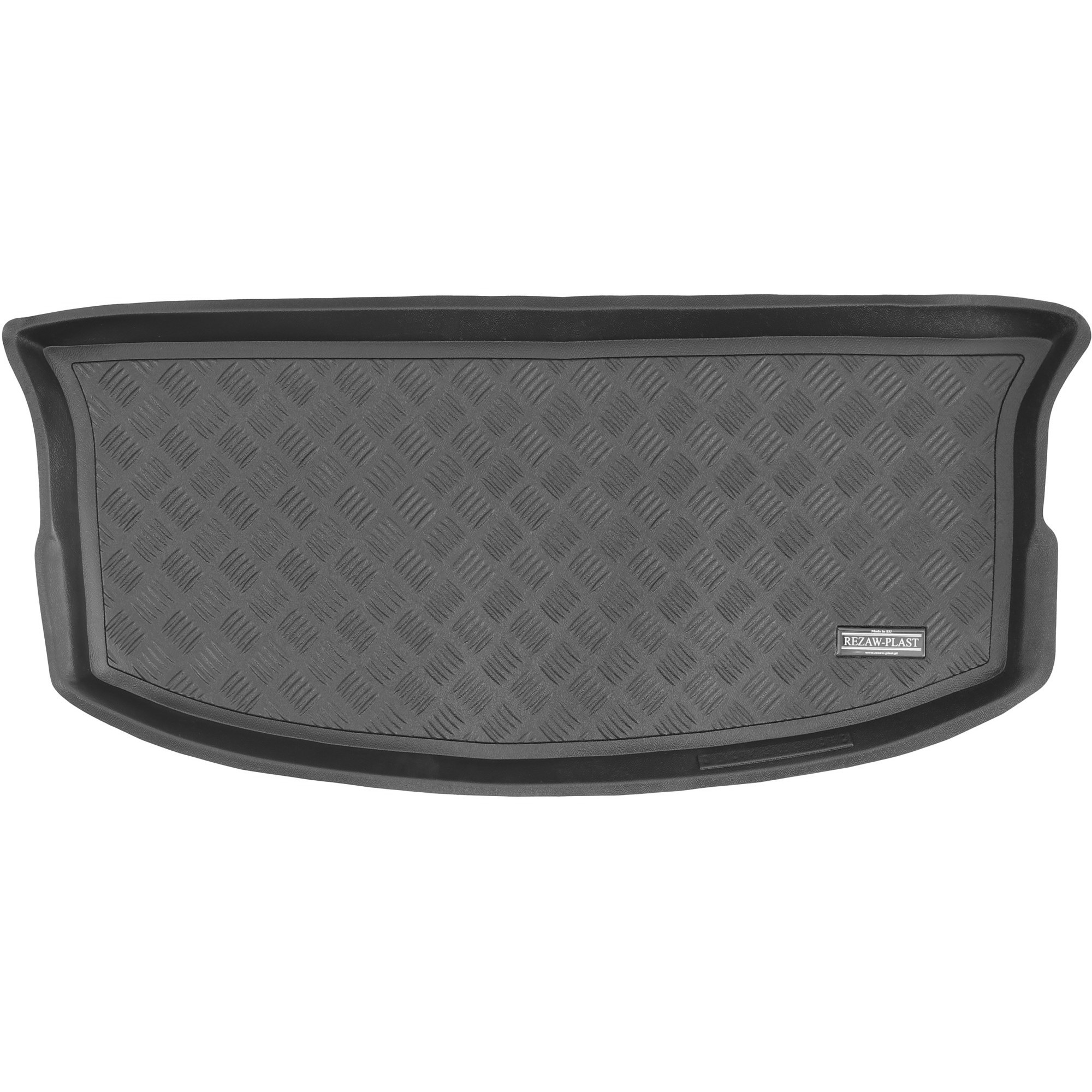 Tapis De Coffre PVC Rezaw-Plast Pour Opel Agila II B (2008-2014) - Noir Antidérapant - Neuf