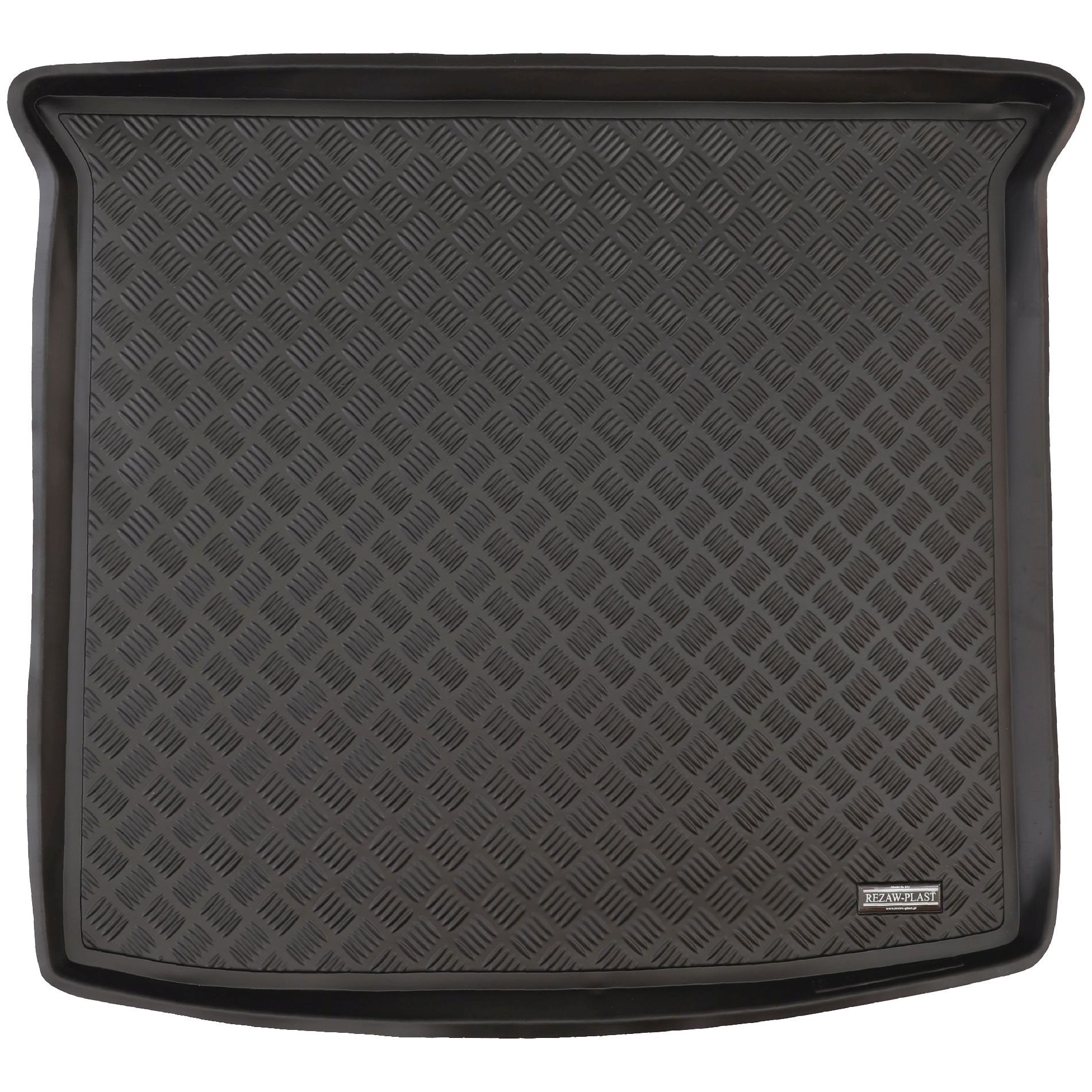Tapis De Coffre Caoutchouc TPE Pour Volkswagen Touran III (2015+) - Rezaw-Plast Noir